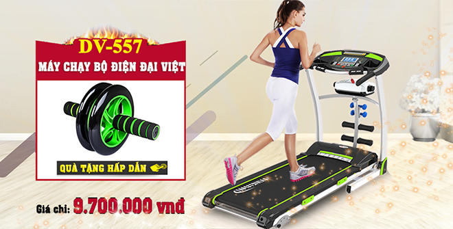 máy chạy bộ đại việt dv 557