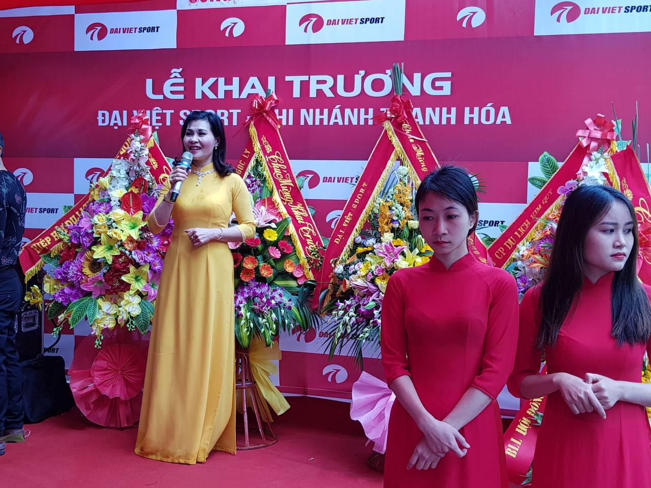Ngày Vàng - Khai trương cửa hàng Đại Việt Sport Thanh Hóa