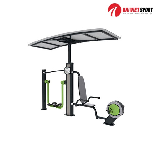 Cụm thiết bị đi bộ trên không và đạp xe có mái che