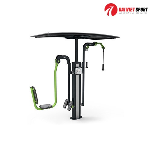 Cụm tập chân và kéo tay có mái che