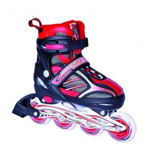 Giầy trượt patin một hàng bánh 9012 đỏ