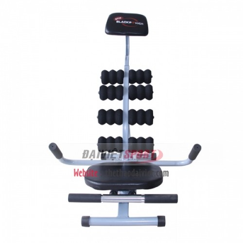 Máy tập cơ bụng Spin Black PPower