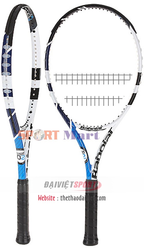 Vợt tennis Babolat XS 105 Blue grip2