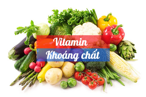 Bổ sung nước, khoáng chất và vitamin